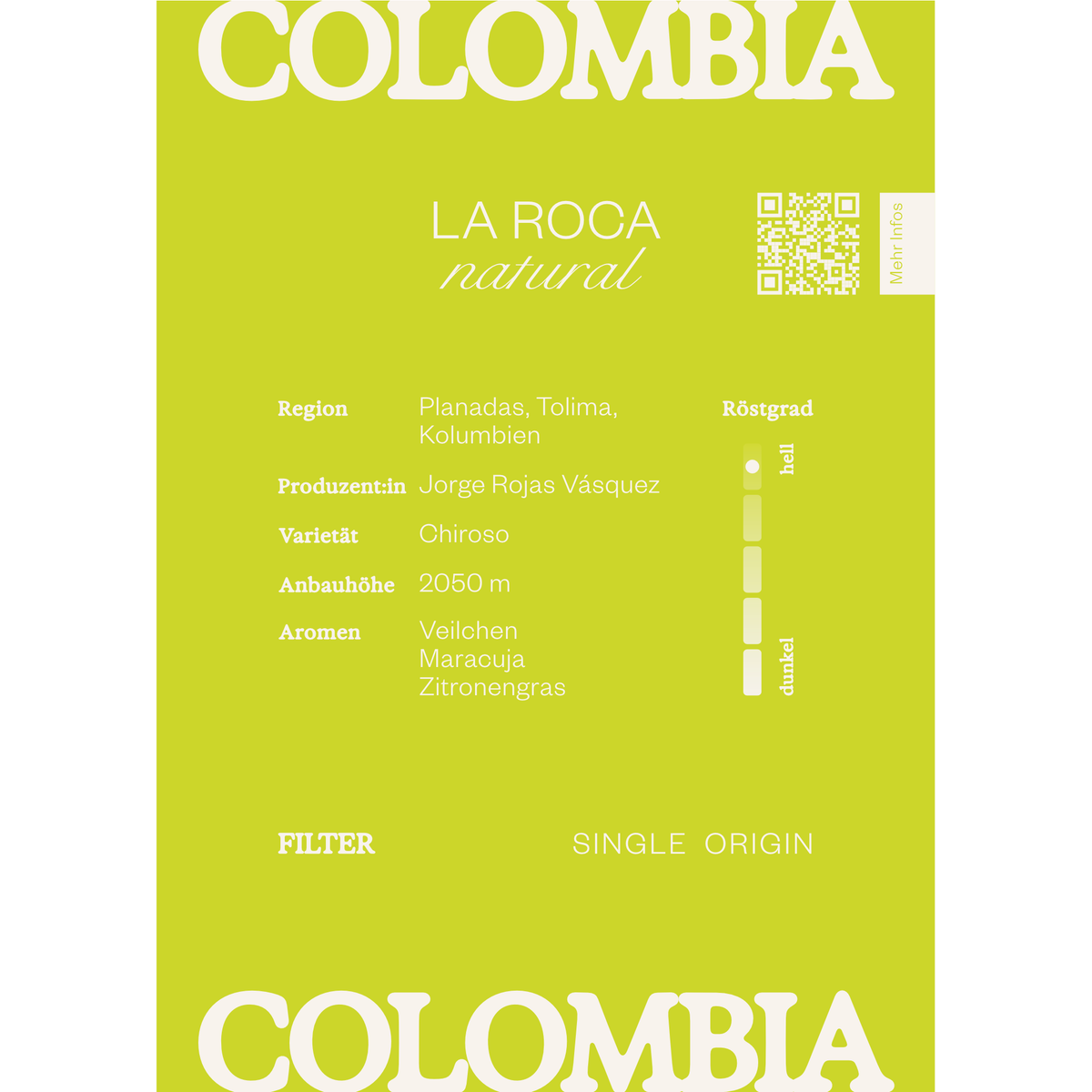 Infokarte Colombia La Roca