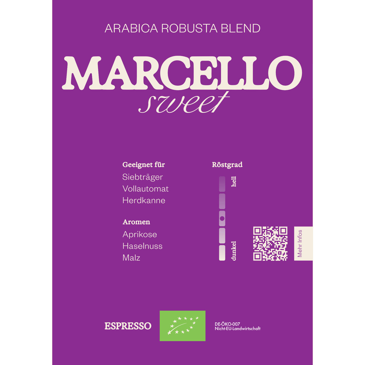 Marcello Sweet Infokarte