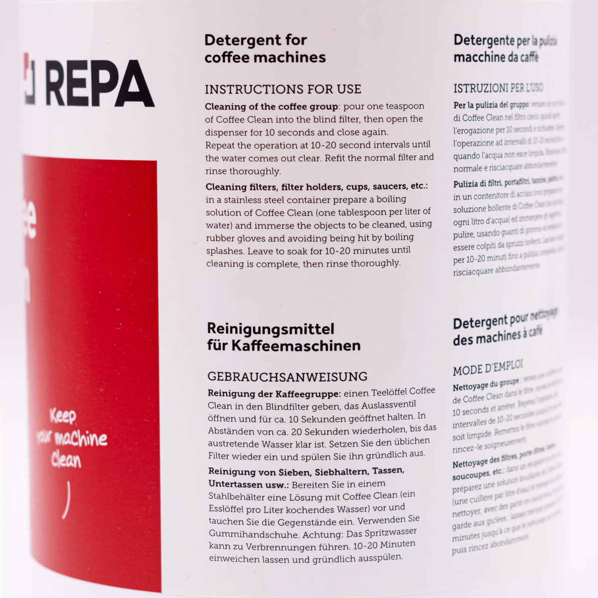 Repa Coffee Clean Anleitung